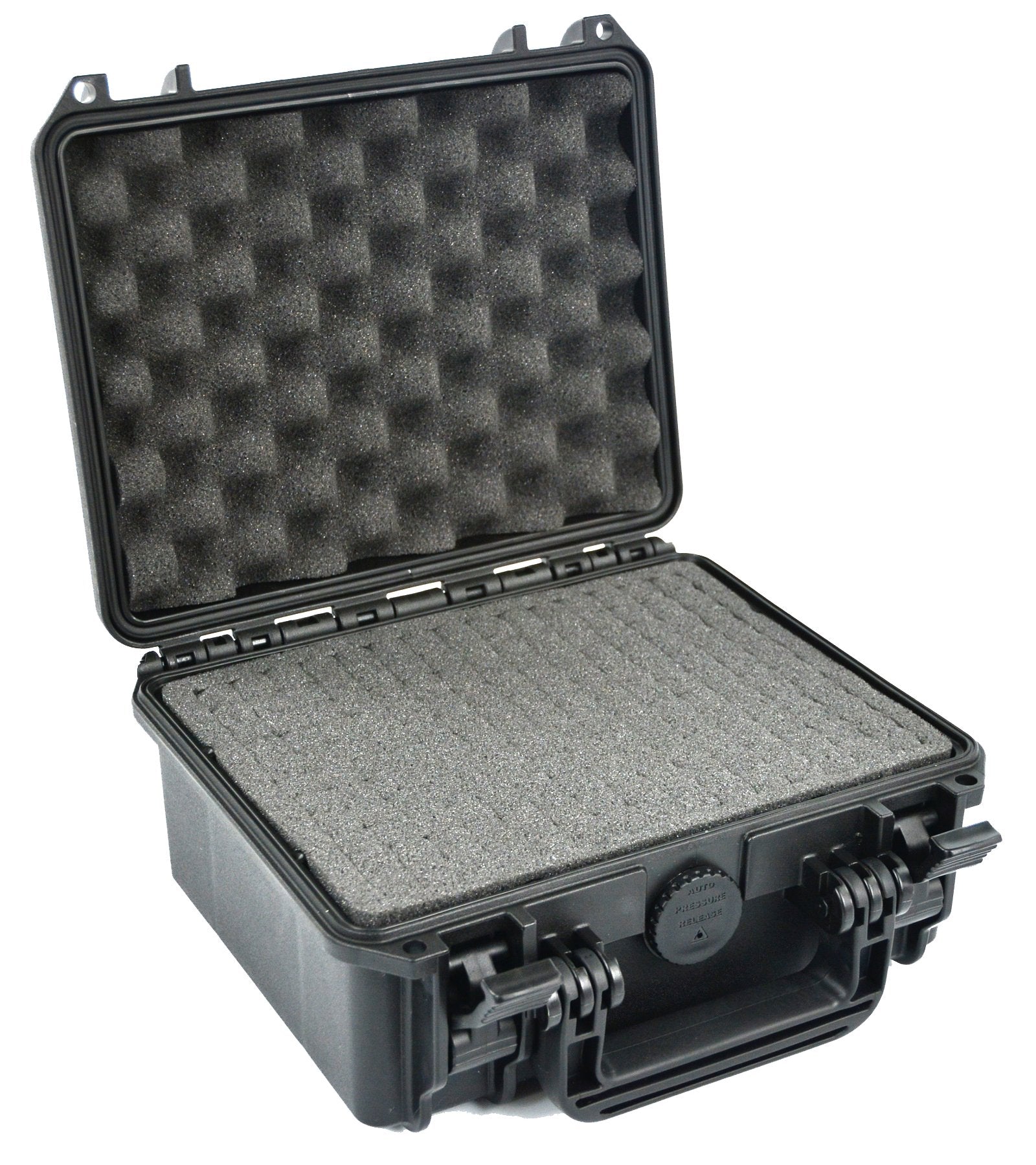 Elephant Cases 10" x 9" x 4" Waterproof IP67 Hard Plastic Case with Pre-Cubed Foam for Action Cameras photo equipment and more