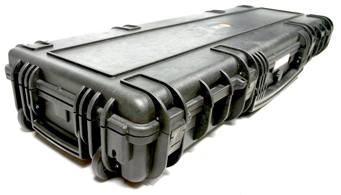 Waterproof Rifle Case 44" Hard Case Elephant E400 with Pre-Cubed Foam and Wheels for Hunting Long Rifle Shootgun with Magazines, Accessories or Handgun, Watertight Hard Plastic case