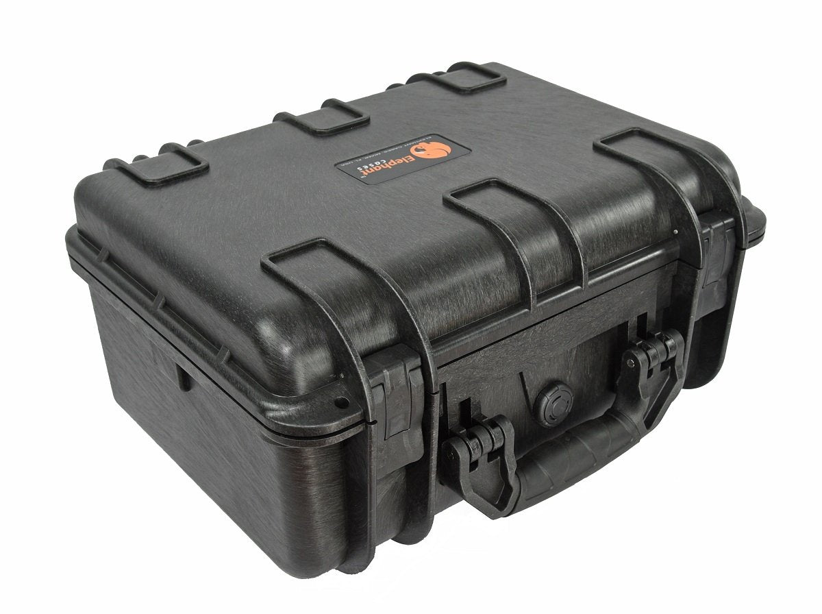 Elephant E210 Case with Foam for Camera, Video, Guns, Test and Metering Equipment Waterproof Hard Plastic Case