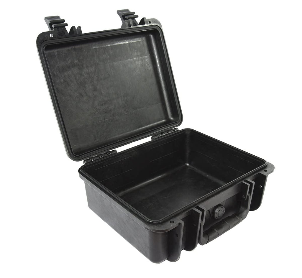Elephant E160 Waterproof Case with Foam for Mirrorles Camera Small SLR, Professional Studio and Dj Headphone, Video and Gopro, Guns, Test and Metering Equipment Hard Plastic Case