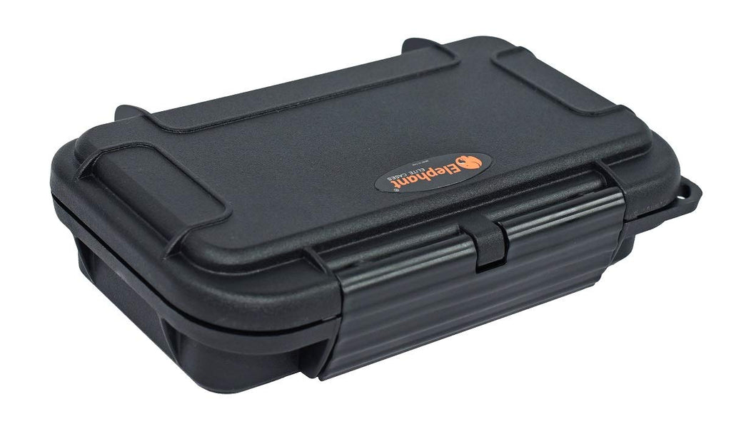 Elephant® Waterproof Dust-Proof Professional 26 SD Memory Card Protective Case ELSD-26BB Black Case with Black Foam.