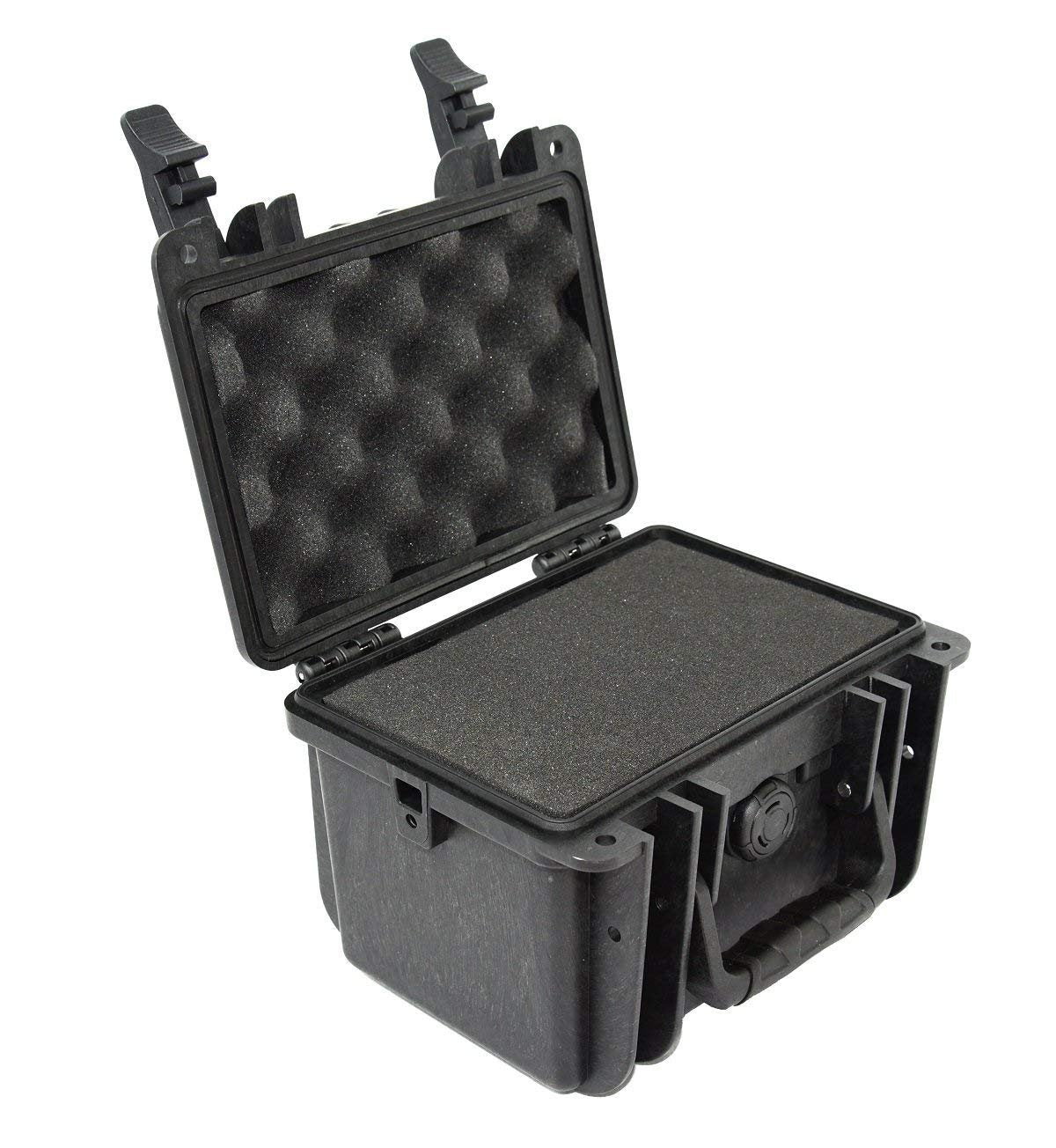 Elephant E100 Case with Foam for Camera, Video, Guns, Test and Metering Equipment Waterproof Hard Plastic Case