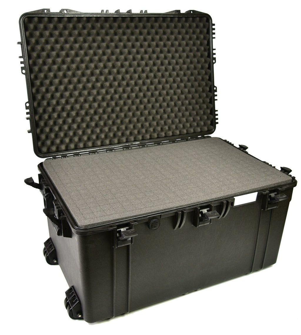 Elephant Elite EL2916W XXXL Professional Camera and Video Equipment Hard Waterproof Case with Foam and Wheels for Audio and Video Equipment, Projectors, Metering Tools and More