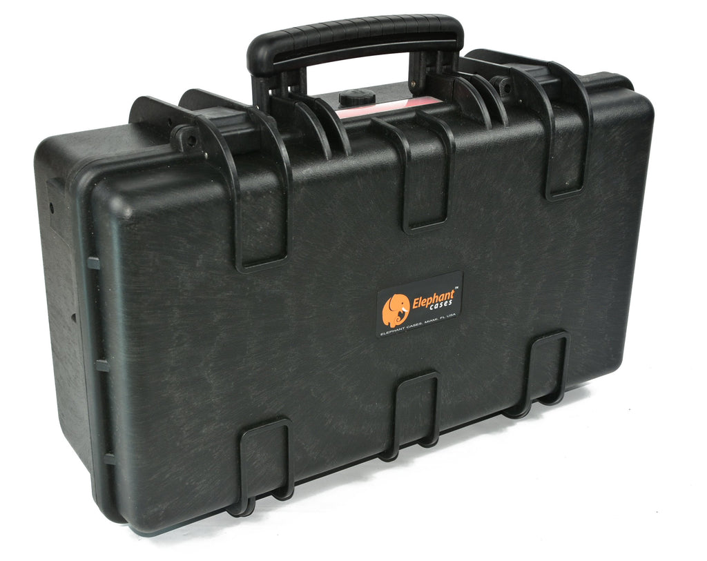 Elephant E240 Case with Foam for Camera, Video, Guns, Test and Metering Equipment Waterproof Hard Plastic Case