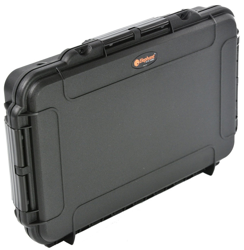 Waterproof Handgun Case Pistol Case Hard Case with Pre-Cubed Foam The Elephant Elite EL012 Recommended for Any Gun of 11.5 Inches or Smaller, with Magazines