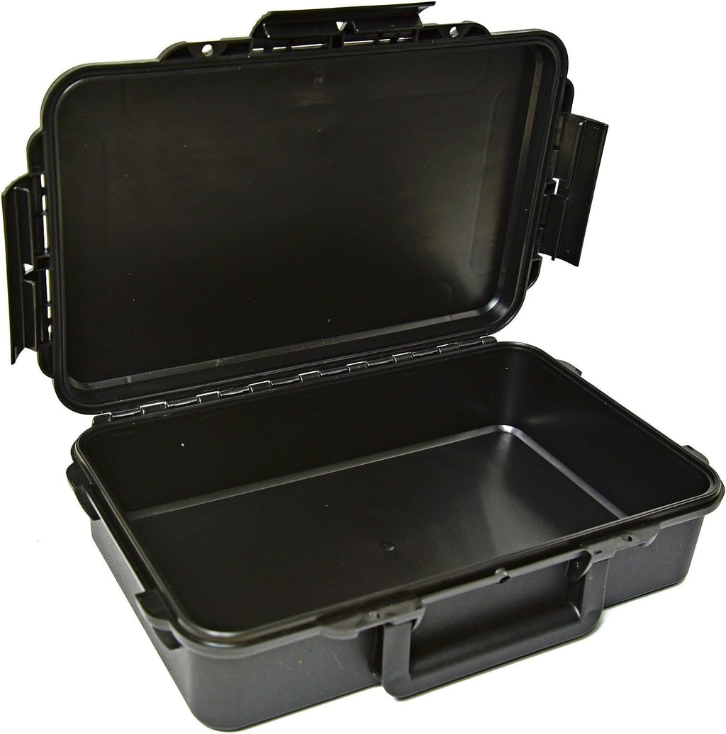 Elephant Cases Waterproof Hard Case Super Lightweight design 12-1/4 L x 7-1/2 W x 3-1/8 H in, built in Pressure Equalization Valve, Empty