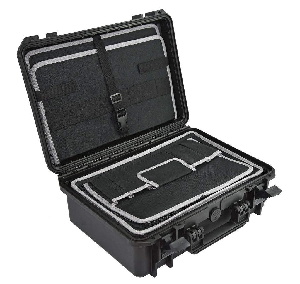 Tool Box waterproof Technician/electrician tool organizer case, briefcase with shoulder strap Elephant EL1606TC