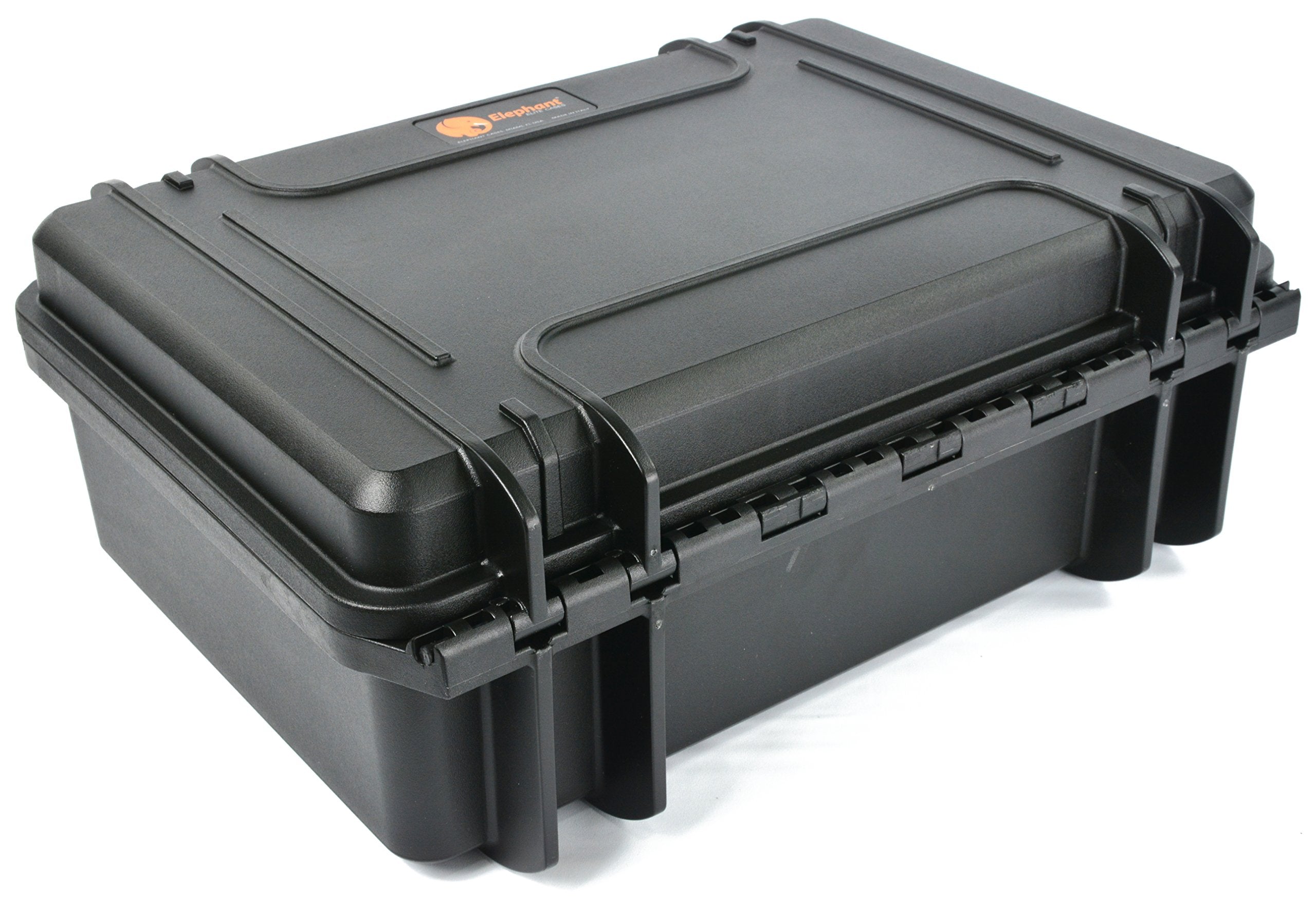 Elephant Elite EL1606p Waterproof Case with Padded Dividers for Action, Mirrorless or D-SLR Camera and Video Equipment.