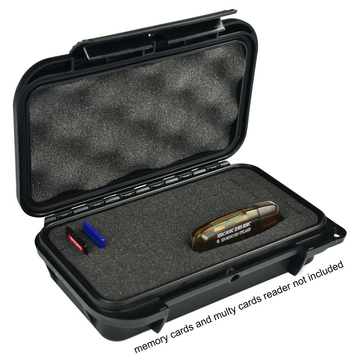 Waterproof Small Mini Protective Case EL006 Micro Hard Case with Pre-Cubed Foam