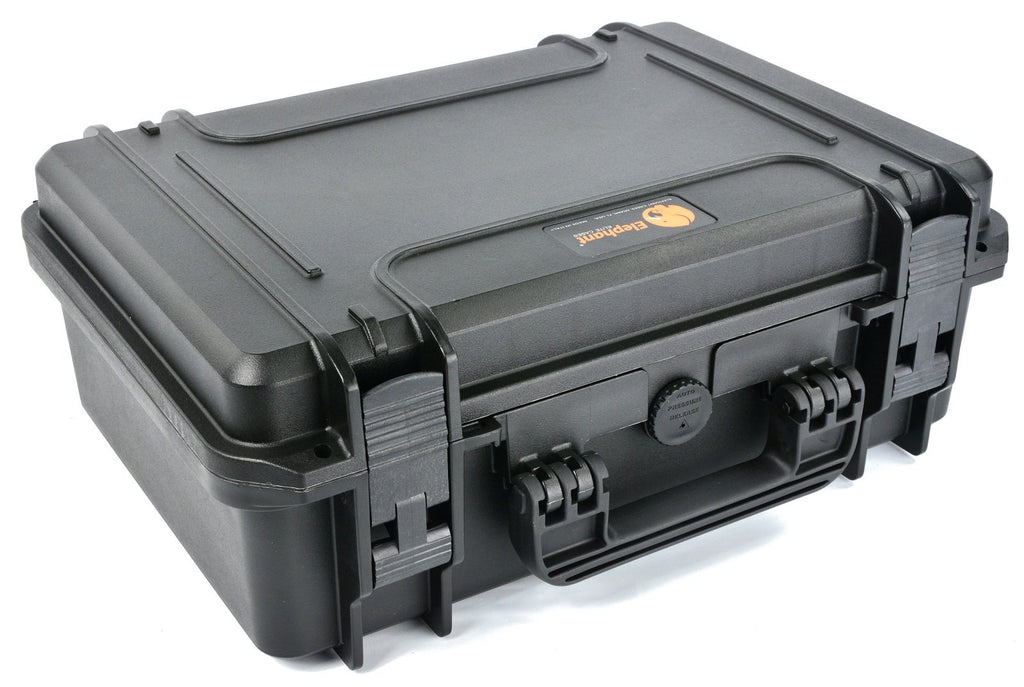Elephant Elite EL1606p Waterproof Case with Padded Dividers for Action, Mirrorless or D-SLR Camera and Video Equipment.