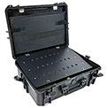 Elephant Elite EL1907t waterproof Technician tool organizer case, briefcase with neck strap