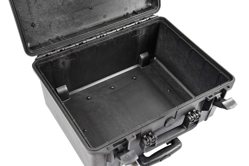 Waterproof Hard Case 19" x 16" x 10" with Pre-Cubed Foam, Wheels and Telescopic Handle, Lightweight, Dust Proof Elephant EL1808W