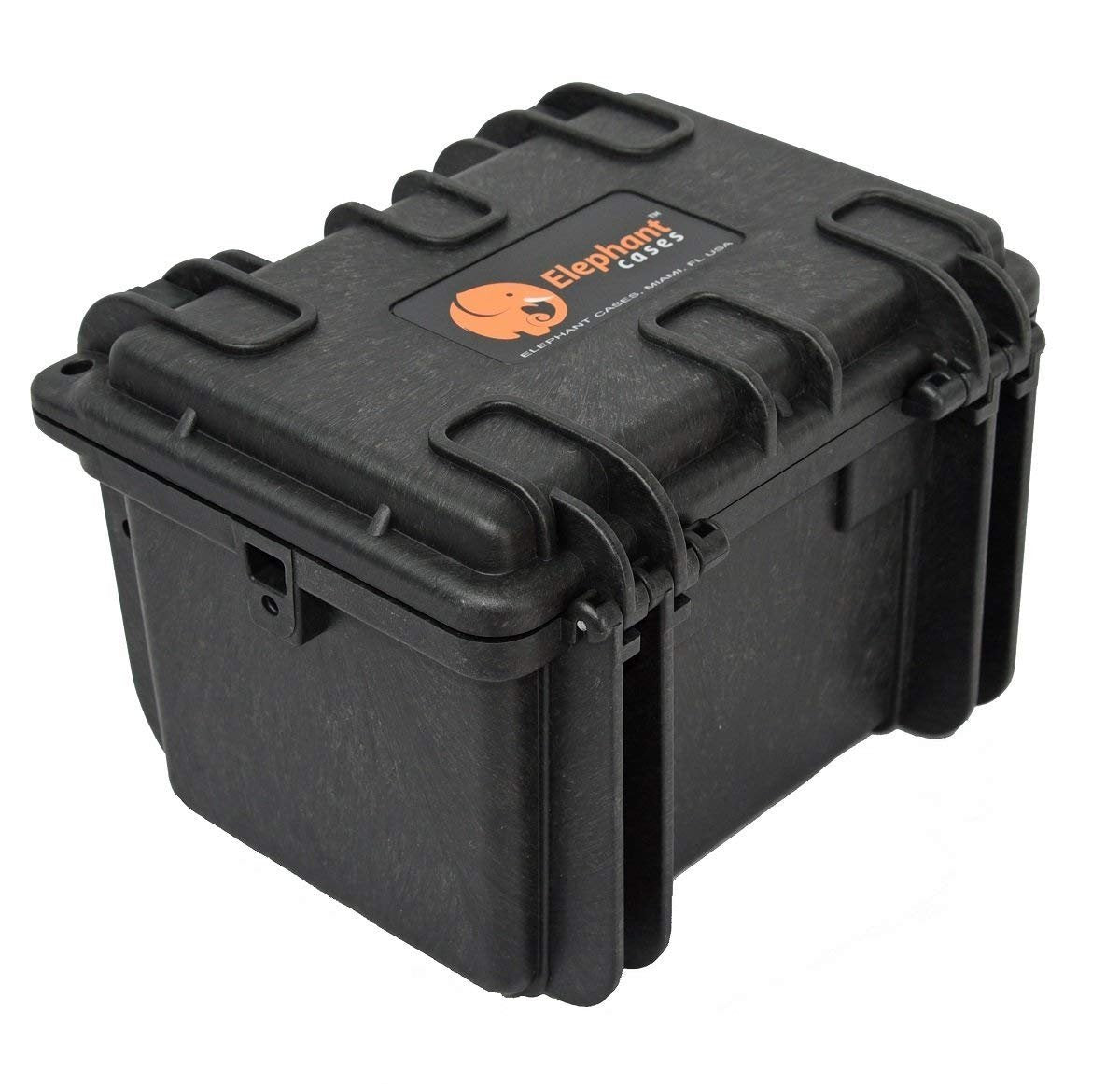 Elephant E100 Case with Foam for Camera, Video, Guns, Test and Metering Equipment Waterproof Hard Plastic Case