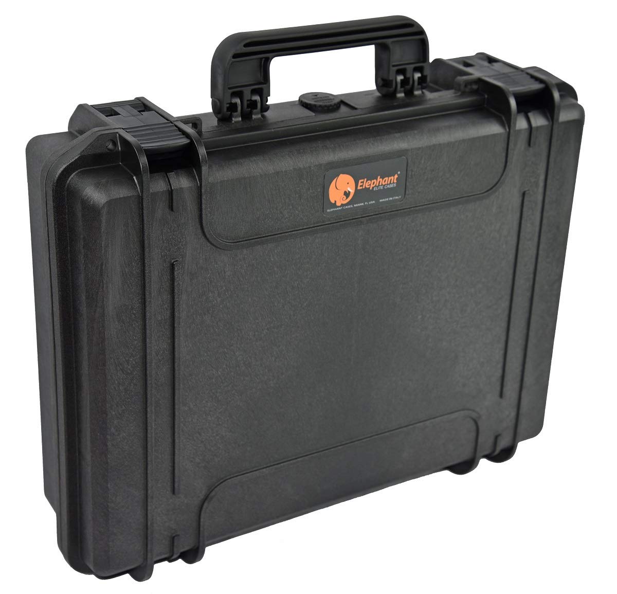 Elephant Elite EL1805 Waterproof Hard Case with Foam for Laptop, D-SLR Cameras with Lenses, Audio and Video Equipment, Guns