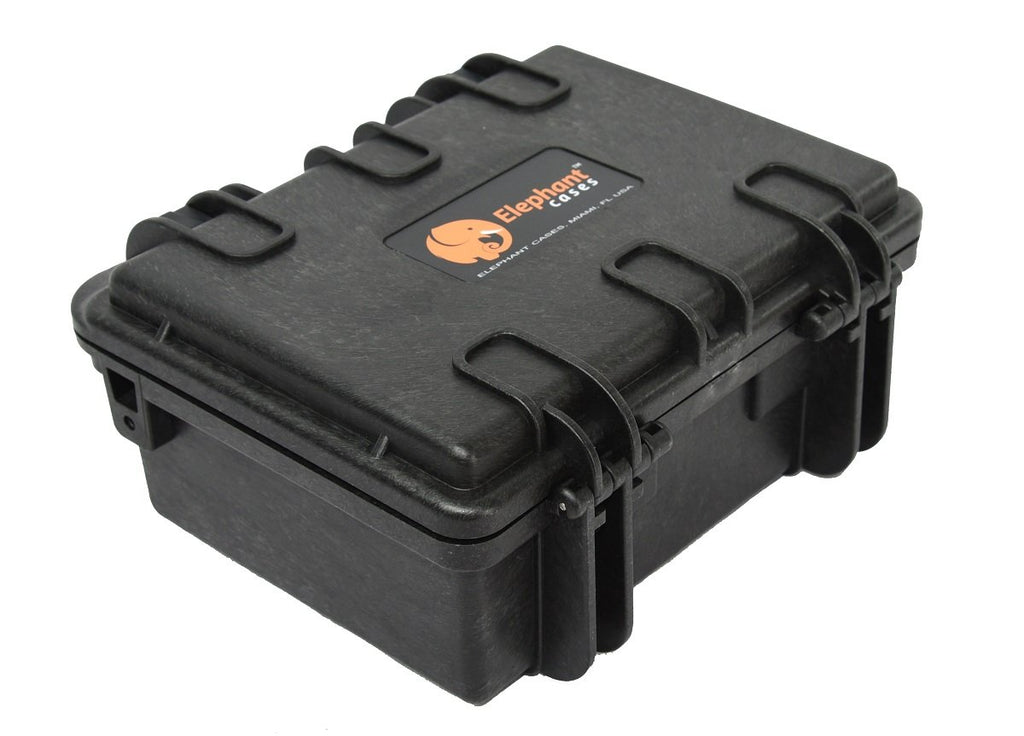 Elephant E120 Handgun Pistol Hard Case for Small to Medium Gun and Magazine Great for The Shooting Range, Safe Storage or Travel Fits Glock, Sig Sauer, Smith & Wesson M&p Under and More Under 8"