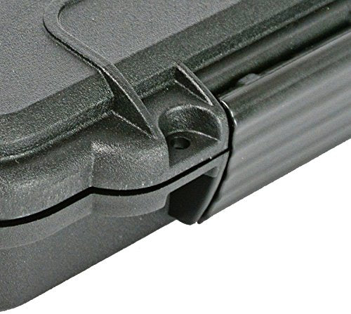 Pistol Case Handgun case Elephant Elite EL008 with Convoluted Foam Waterproof Concealed Carry for Any Gun of 8" Length by 5.25" Height or Smaller.
