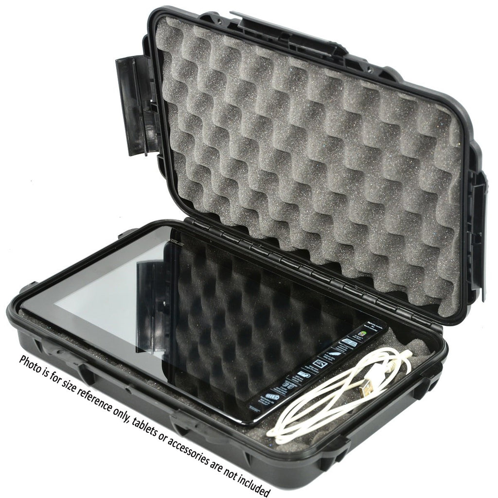 Waterproof Notebook Tablet Case Hard Case The EL012 for iPad 2/3/4, iPad air 2, Fire HD 10/8 Galaxy Tab S2 9.7/8.0 Microsoft Surface 3 or Any 11" x 7.50" or Smaller