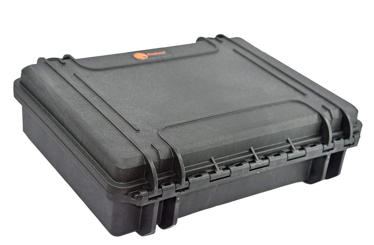 Elephant Elite EL1805 Waterproof Hard Case with Foam for Laptop, D-SLR Cameras with Lenses, Audio and Video Equipment, Guns