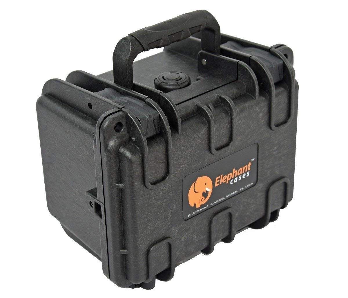 Elephant E100 Case with Foam for Camera, Video, Guns, Test and Metering Equipment Waterproof Hard Plastic Case