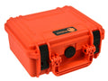 Elephant Elite EL1105cam Orange Waterproof Case with Foam for Action Cameras, Gopro Video and Equipment, Guns, Test and Metering Equipment Plastic Case