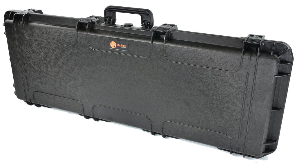 Waterproof Rifle Hard Case Elephant Elite EL4305W 43" With Pre-Cubed Foam and Wheels for Hunting Long Rifle Shootgun with Magazines, Accessories or Handgun, Watertight Hard Plastic case
