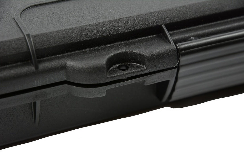 Waterproof Handgun Case Pistol Gun Case with Convoluted Foam The Elephant Elite EL012 Recommended for Guns 12" Inches or Smaller fits 2 Guns or 1 Gun with Magazine