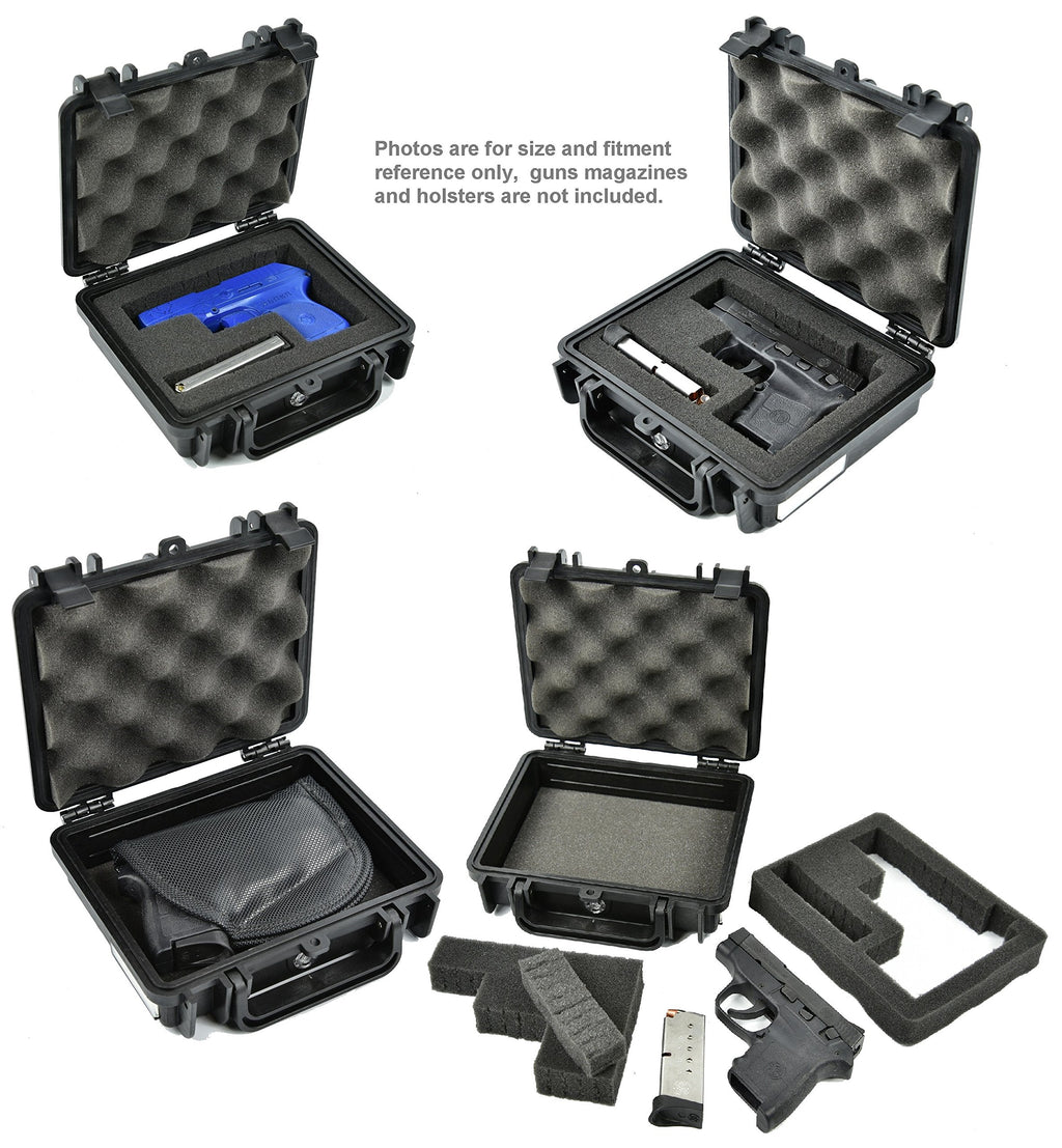 Elephant Concealed Carry Small/Mini Handgun Hard Case E090 for Any Small Pocket Gun Under 6" of Overall Length or Smaller