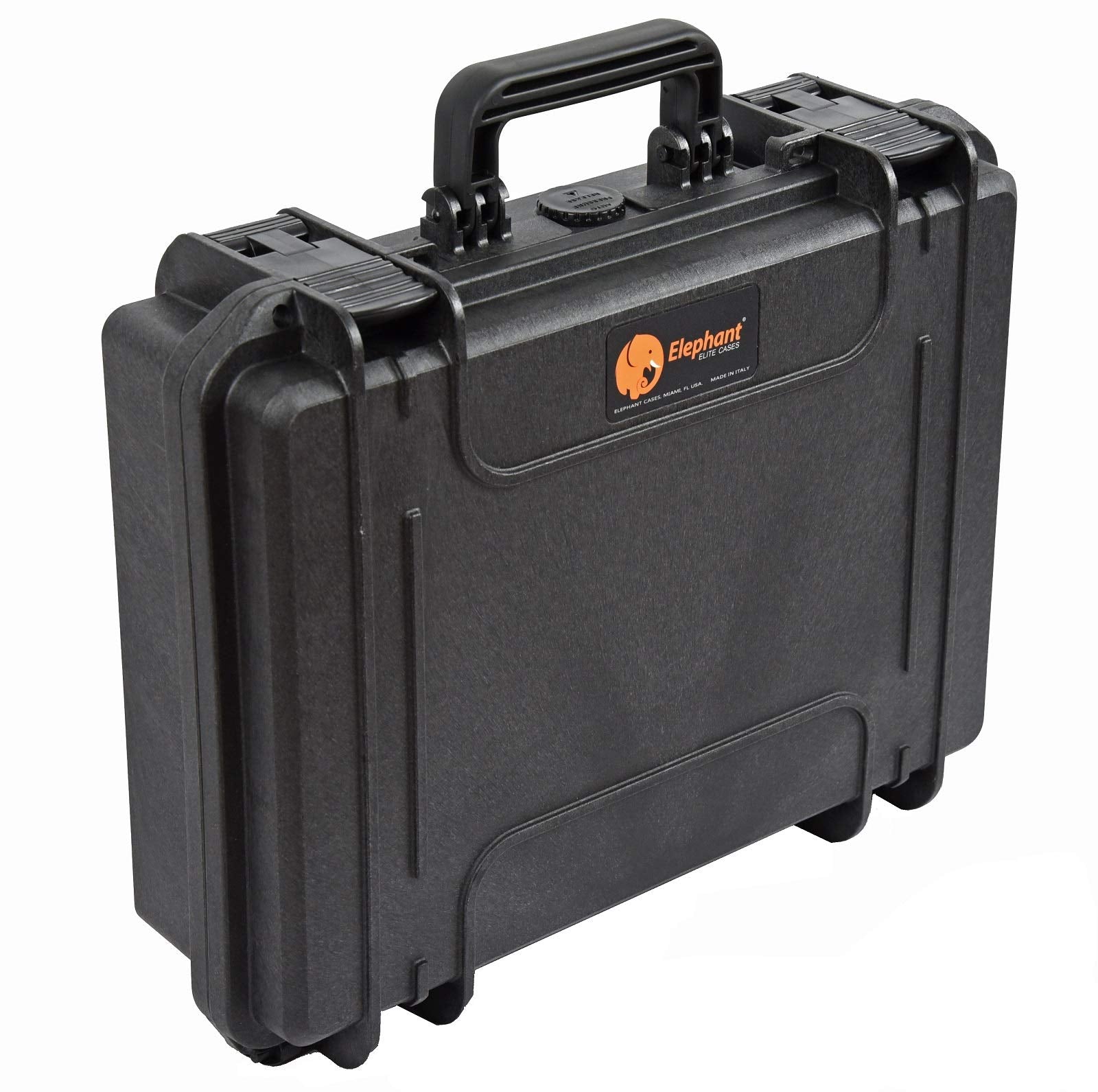 Elephant Elite EL1404 Waterproof Hard Case for Gun, Pistols, Camera Equipment, Electronics, Drone, Tool (with Foam)