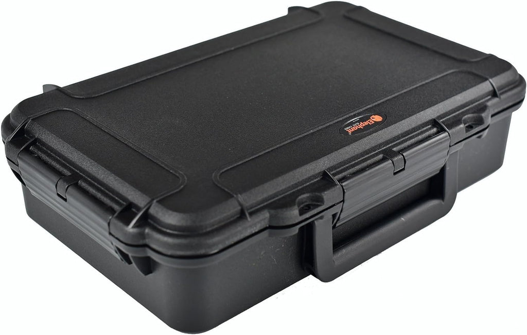 Elephant Cases Waterproof Hard Case Super Lightweight design 12-1/4 L x 7-1/2 W x 3-1/8 H in, built in Pressure Equalization Valve, Empty