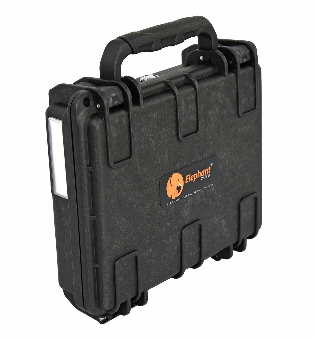 Elephant E090 Mini Case with Foam for Camera, Memory Cards, Hard Drives, Video,Vaporizer Kits, Guns, Vaporizer Kit, Test and Metering Equipment Waterproof Hard Plastic Case