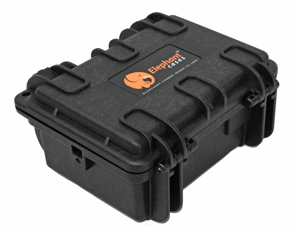 Elephant Concealed Carry/Small Handgun Hard Case E095 for Ruger LCP Bodyguard 380 2 Lc9 Taurus Pt738 Pt709 Sccy Cpx-2 Keltec and Any Gun Under 6-3/4" Length or Smaller