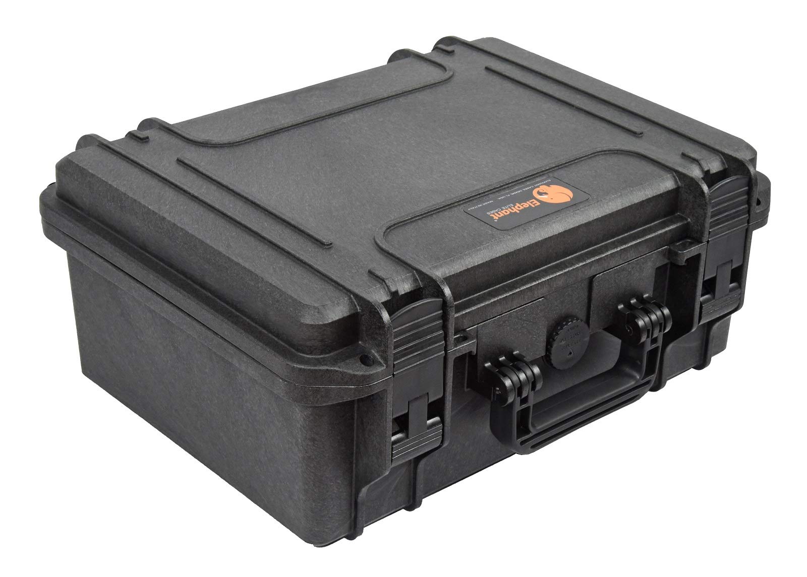 Elephant Elite EL1406 Waterproof Hard Case for D-SLR and Mirror-Less Camera Kits with Lenses,Audio and Video Equipment, Guns,Hard Plastic Case