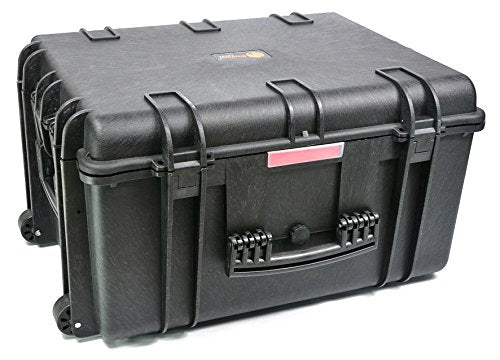 Elephant E320 Case with Wheels and Foam for Camera,Drone, Pro Video, Guns, Test and Metering Equipment Waterproof Hard Plastic Case